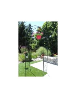 Arche "romantique" Coloris Vert Sapin Ou Fer Vieilli - Vert Sapin -Cheap Garantia || ESSCHERT DESIGN || Biohort Store arche romantique coloris vert sapin ou fer vieilli 2