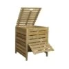 Bac à Compost 800L Jardipolys En Bois Traité -Cheap Garantia || ESSCHERT DESIGN || Biohort Store bac a compost 800l jardipolys en bois traite