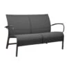 Banc Lounge Linea En Aluminium Et Toile TPEP - Grey / Gris