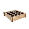 Carré Potager Egine En Bois 120x120xH30 Cm 1 Carré Potager Egine En Bois 120x120xH30 Cm -Cheap Garantia || ESSCHERT DESIGN || Biohort Store carre potager egine en bois 120x120xh30 cm