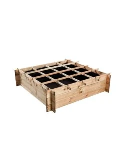 Carré Potager Egine En Bois 120x120xH30 Cm