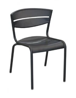 Chaise Haora En Aluminium Coloris Au Choix - Océo - Graphite