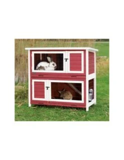 Trixie Clapier Rouge Et Blanc Pour Petits Animaux