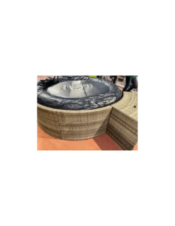 Contour Paroi De Spa En Résine Et Acier