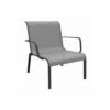 Fauteuil Bas Lounge Cauro En Aluminium - Coloris Au Choix - Graphite / Perle -Cheap Garantia || ESSCHERT DESIGN || Biohort Store fauteuil lounge cauro en aluminium coloris au choix oceo 7
