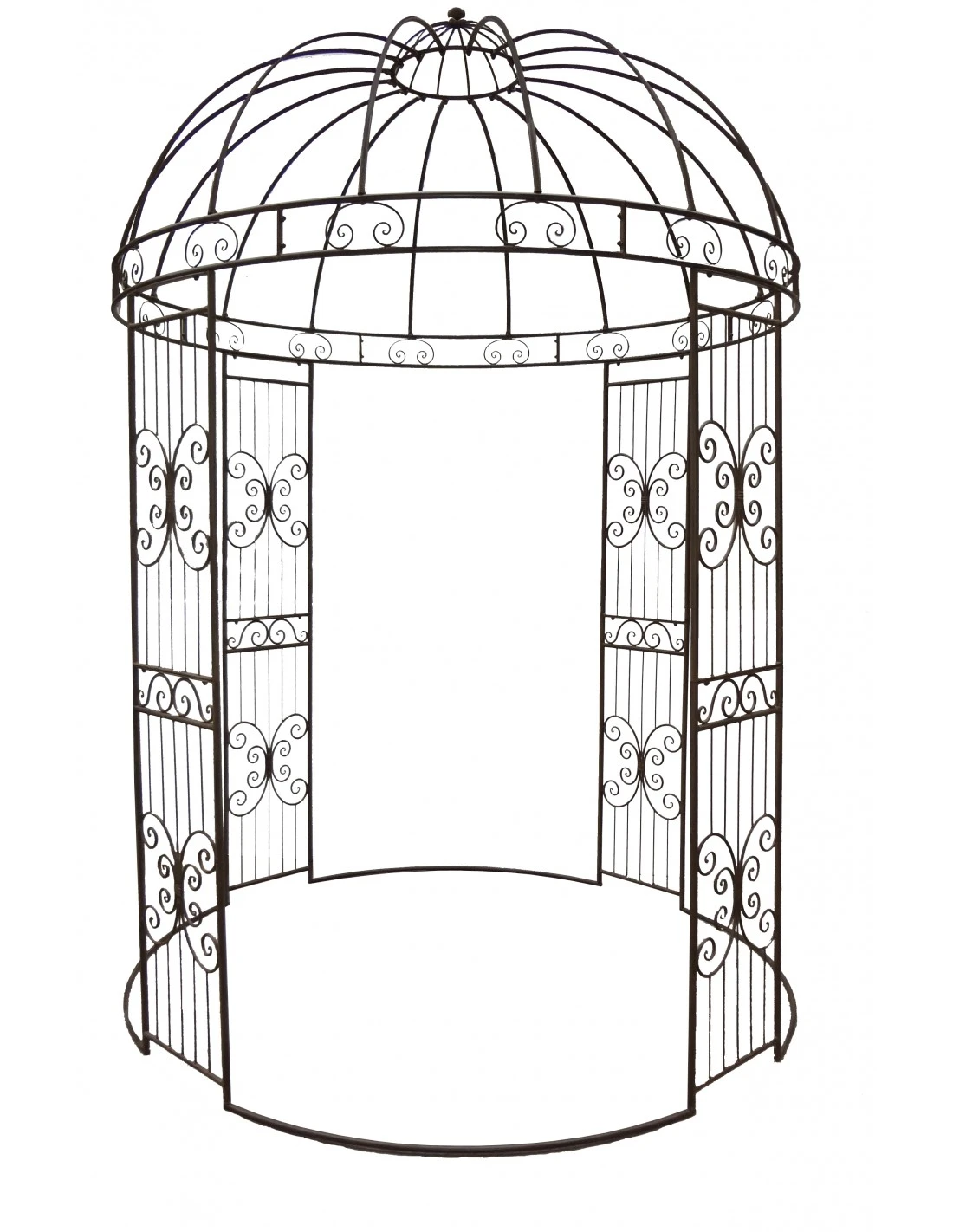 Gloriette En Fer Forgé ø 2 M 3 Gloriette En Fer Forgé ø 2 M