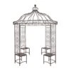 Gloriette En Fer Forgé ø 2.50 M -Cheap Garantia || ESSCHERT DESIGN || Biohort Store gloriette en fer forge o 250 m