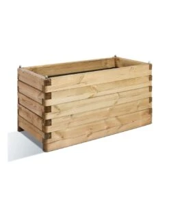 Jardinière OLEA 50x100 Cm En Bois Traité Autoclave