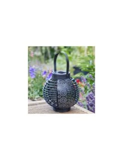Lanterne Solaire Ferrara Flamboyante "flaming Lantern" -Cheap Garantia || ESSCHERT DESIGN || Biohort Store lanterne solaire ferrara flamboyante flaming lantern 2