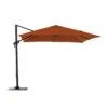 Parasol Déporté Roma 2,5 X 2,5 M - Aluminium Inclinable Et Rotatif - Grey / Paprika -Cheap Garantia || ESSCHERT DESIGN || Biohort Store parasol deporte roma 25 x 25 m en aluminium inclinable et rotatif