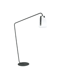 Pied De Lampe Balad Déporté Pour Terrasse Et Jardin - Carbone