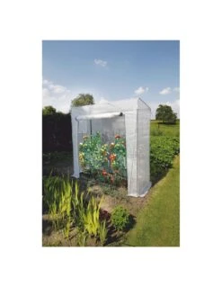 Serre à Tomates "Roma" 1.5 M² Avec Bâche PE Armé 140g/m²