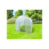 Serre Tunnel Alania 6 M² En PVC Transparent 120 Microns