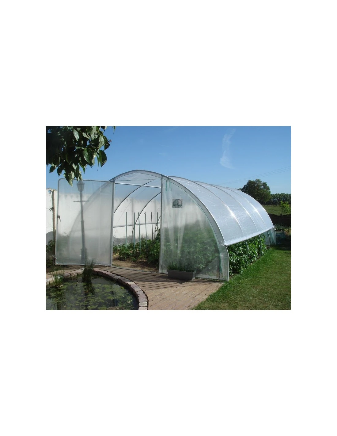 Serre Tunnel De Jardin "Gothique" Au Choix De 20.25 à 54 M² 4 Serre Tunnel De Jardin "Gothique" Au Choix De 20.25 à 54 M² - Image 2