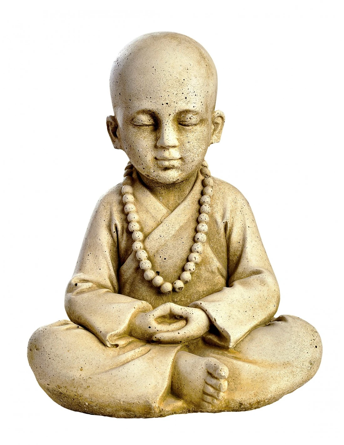 Statue Moine Assis H.23 Cm Au Choix 3 Statue Moine Assis H.23 Cm Au Choix