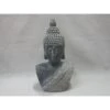 Statue Tête De Bouddha H.48.5 Cm -Cheap Garantia || ESSCHERT DESIGN || Biohort Store statue tete de bouddha h485 cm