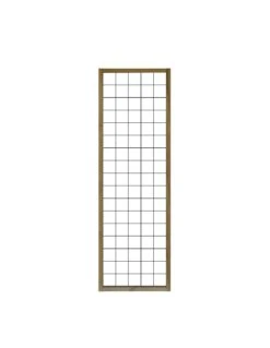 Treillis Hoya Bois Traité Et Métal - 60x180 Cm